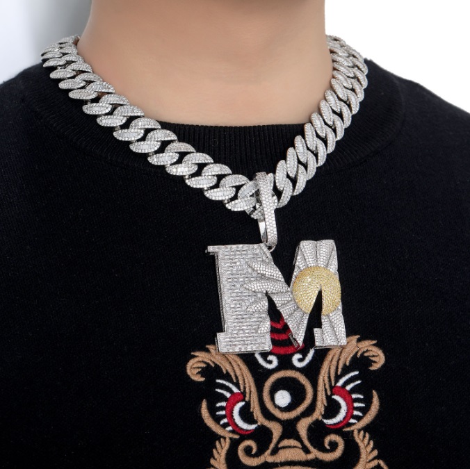 Custom Letters Hip Hop Necklace